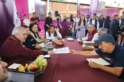 Gobernador Alfredo Ramírez Bedolla impulsa el desarrollo de Quiroga con participación ciudadana